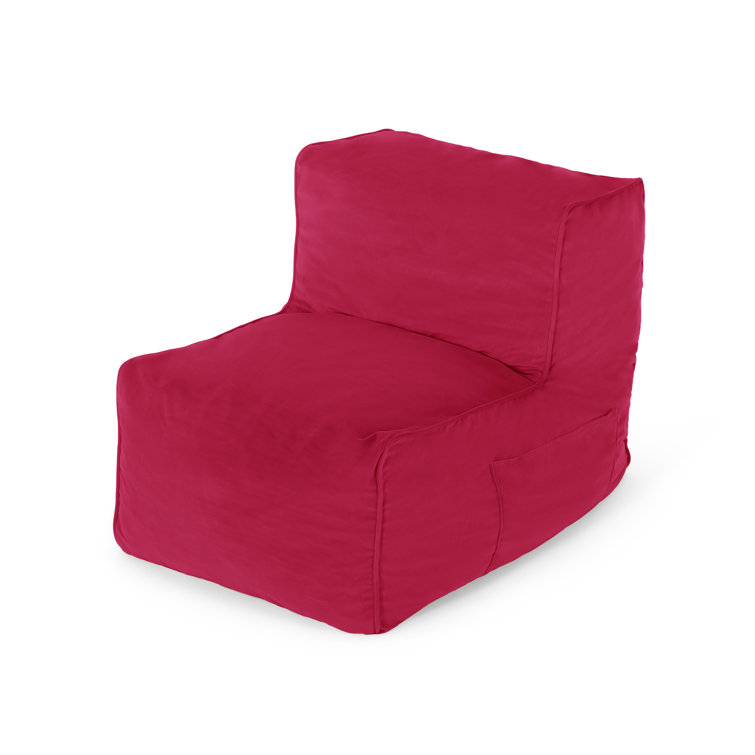 Trule Velvet Bean Bag Lounger Wayfair